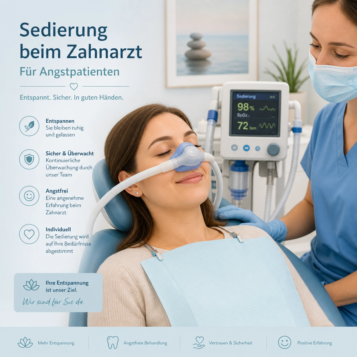 Sedierung & Lachgas